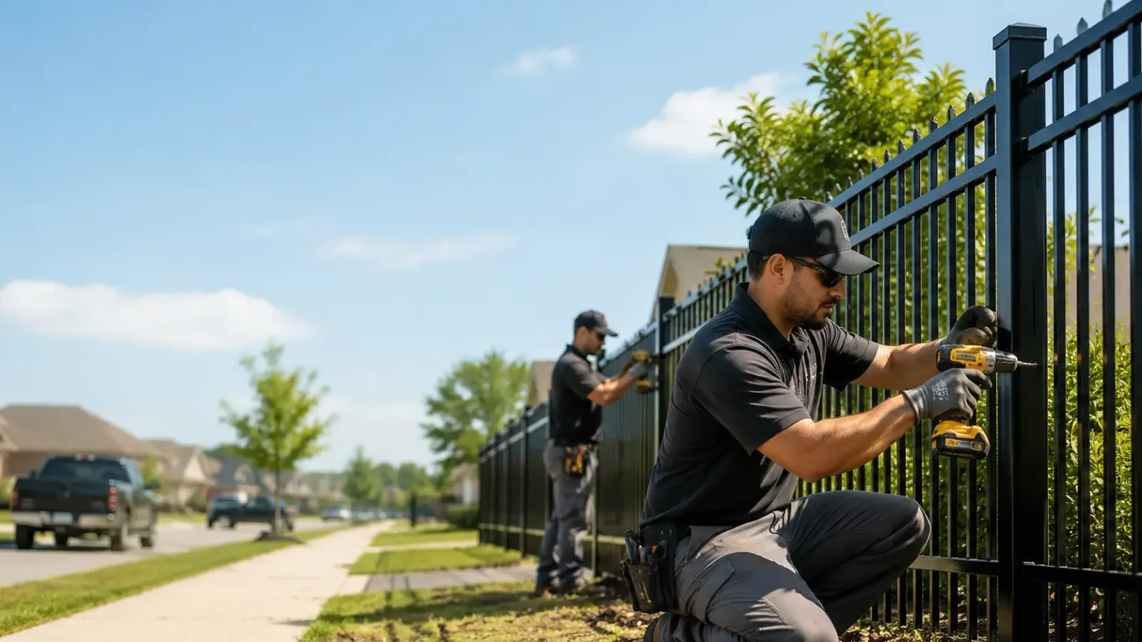 Metal Fence Installation in Center, NE